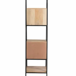 Made in Meubles Etagère en bois de manguier et métal Mathieu