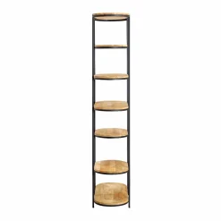 Made in Meubles Etagère en bois de manguier et métal Owen