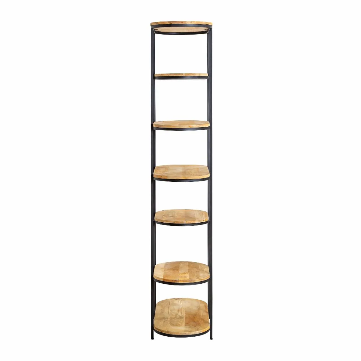 Made in Meubles Etagère en bois de manguier et métal Owen