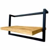 Made in Meubles Etagère murale en bois de manguier grand modèle Joie