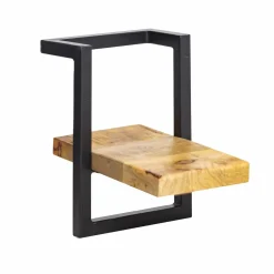 Made in Meubles Etagère murale en bois de manguier petit modèle Joie