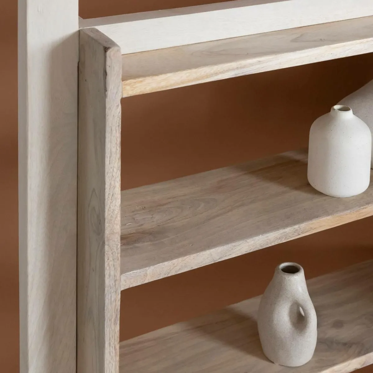 Made in Meubles Etagère sur pieds en bois de manguier Tara