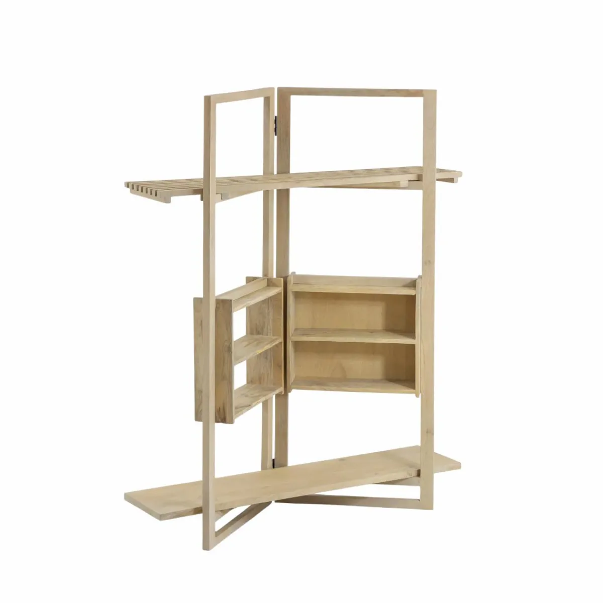 Made in Meubles Etagère sur pieds en bois de manguier Tara