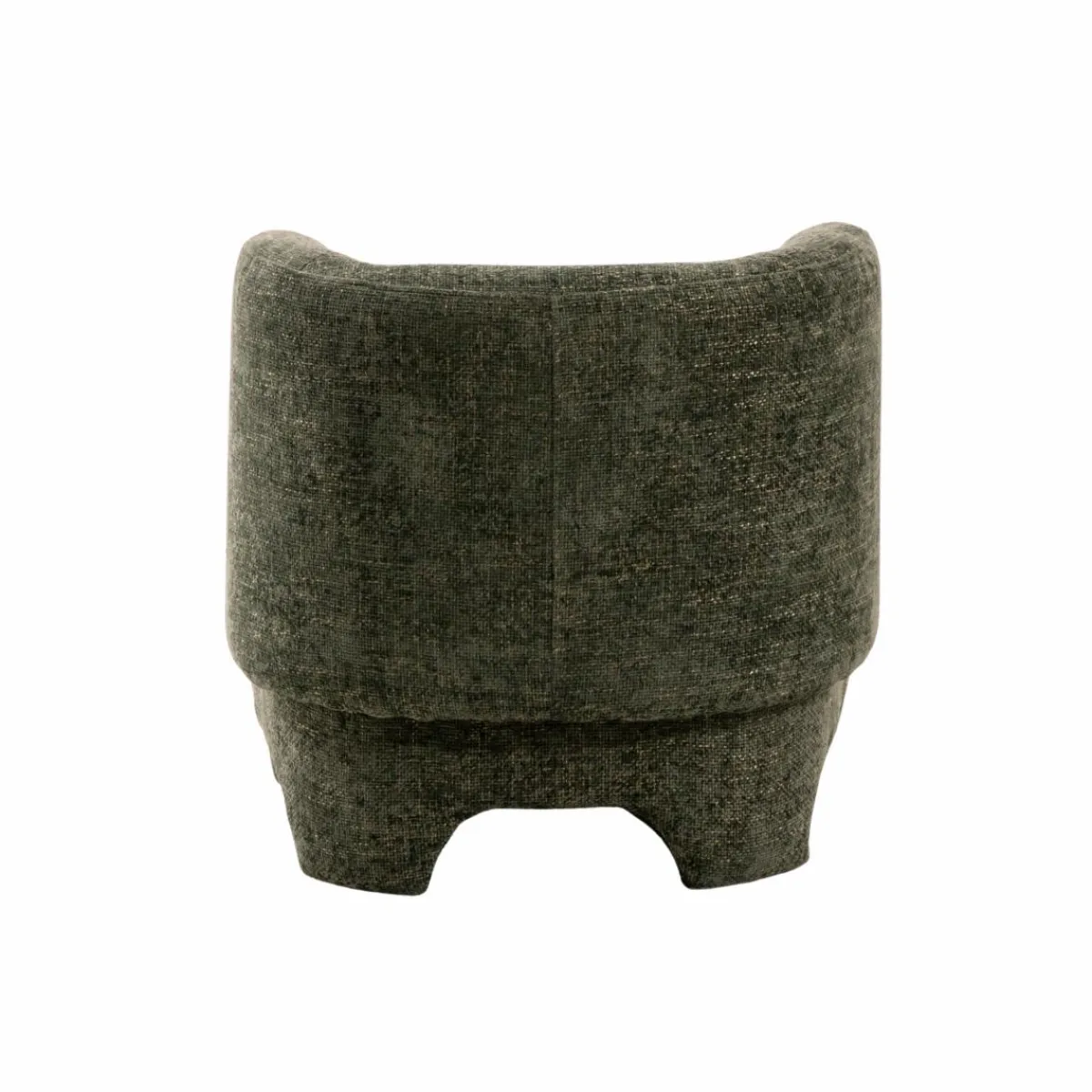 Made in Meubles Fauteuil arrondi en tissu Norton