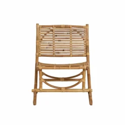 Made in Meubles Fauteuil cinéma en rotin 1 place Mayeul