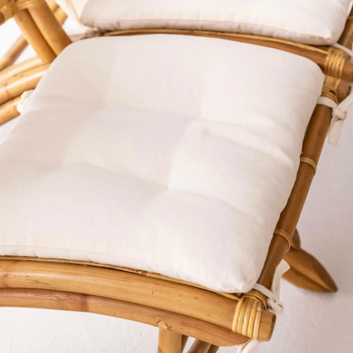Made in Meubles Fauteuil cinéma en rotin 2 places Mayeul