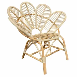 Made in Meubles Fauteuil en rotin fleur Rattan