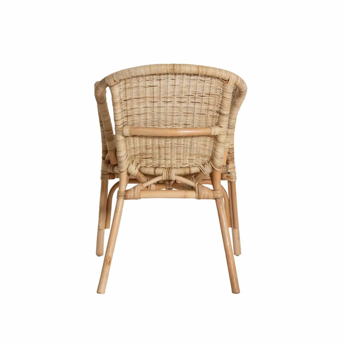 Made in Meubles Fauteuil en rotin Nohan