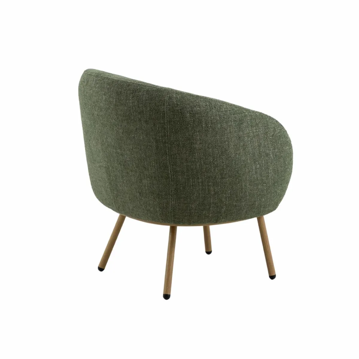 Made in Meubles Fauteuil en tissu confort Orenzo