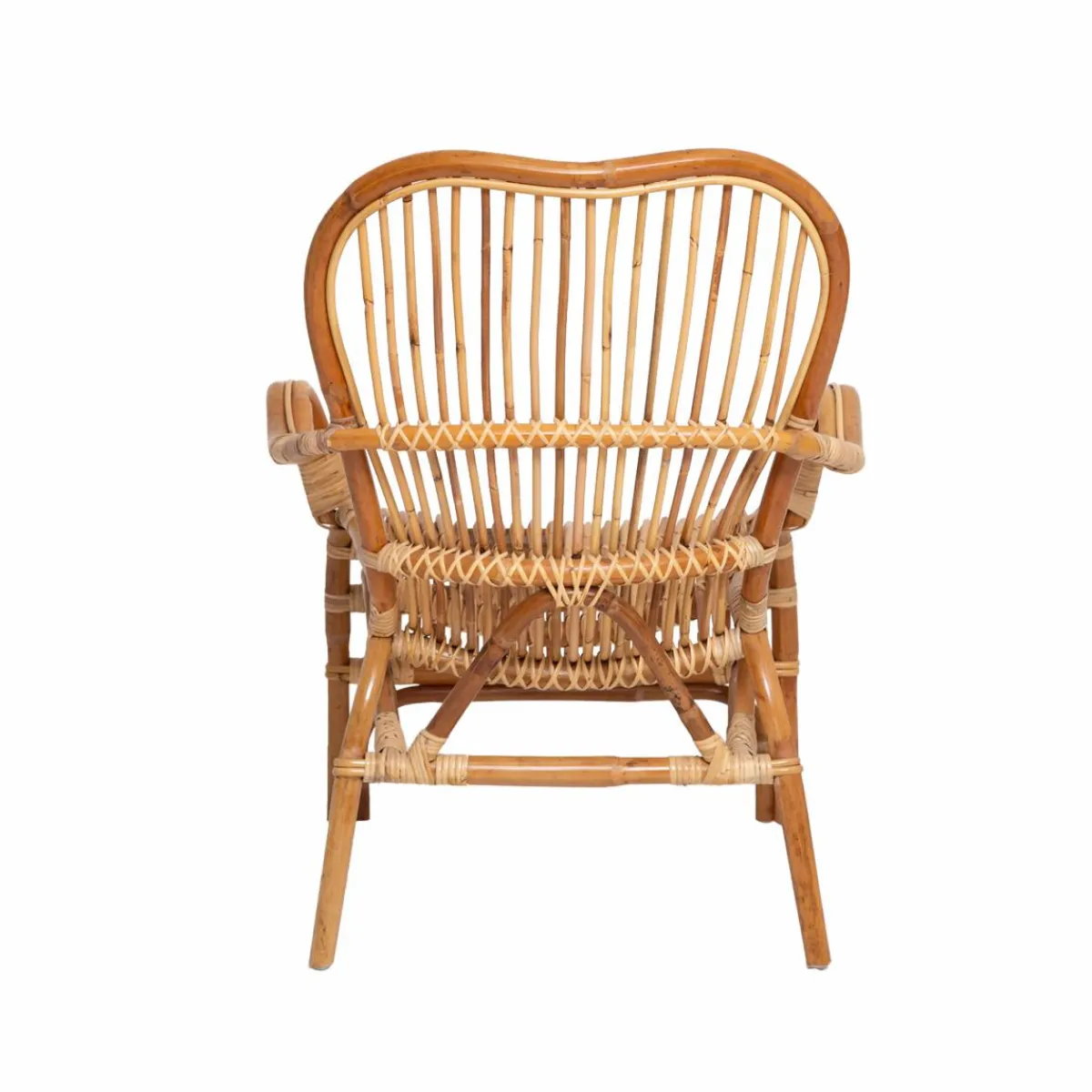 Made in Meubles Fauteuil vintage en rotin Rattan
