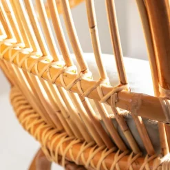 Made in Meubles Fauteuil vintage en rotin Rattan