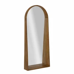 Made in Meubles Grand miroir en bois de manguier Marley