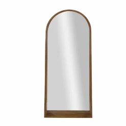 Made in Meubles Grand miroir en bois de manguier Marley