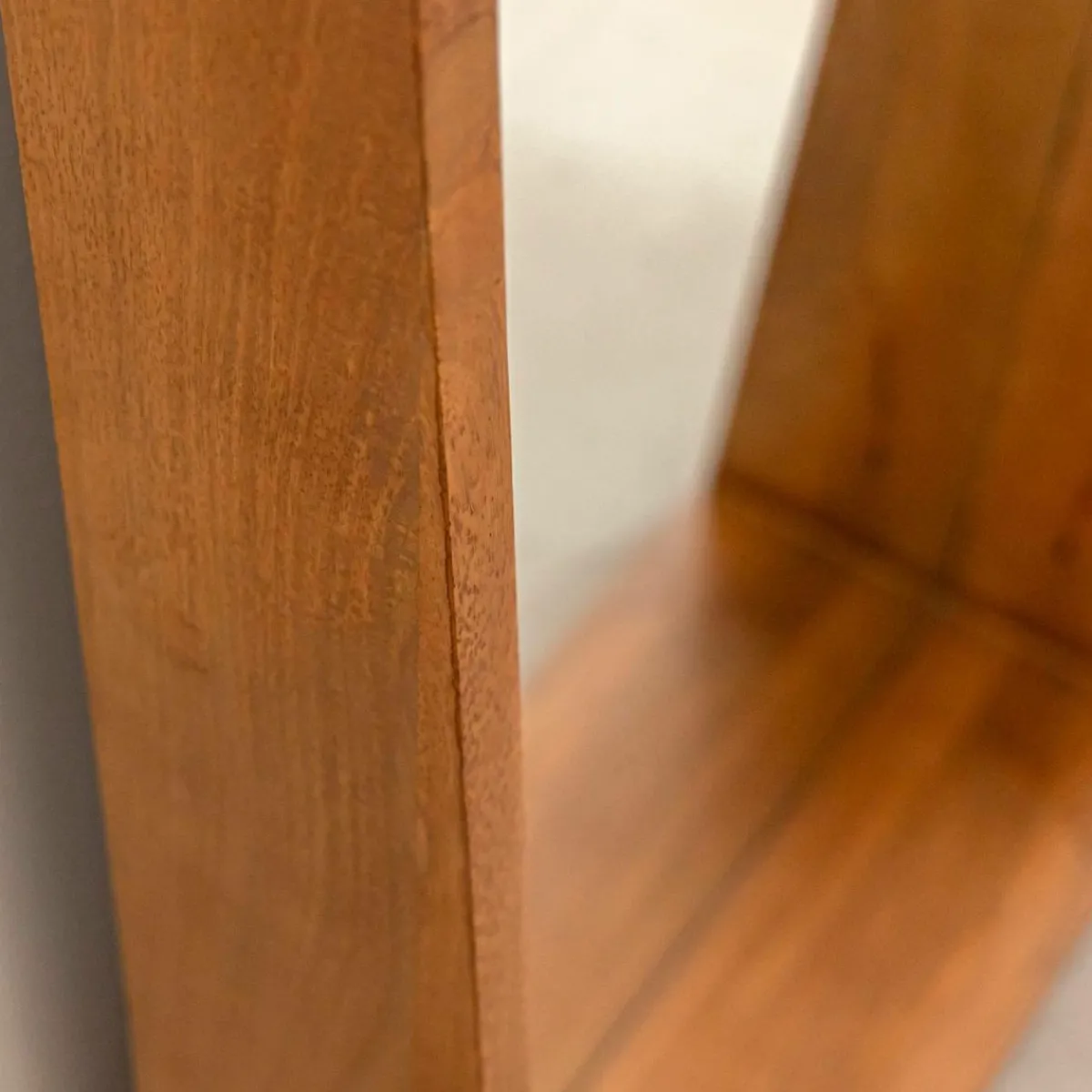 Made in Meubles Grand miroir en bois de manguier Marley