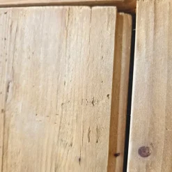 Made in Meubles Ilot central en bois recyclé Garance