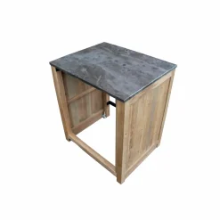 Made in Meubles Meuble bas de cuisine pour lave vaisselle Champêtre