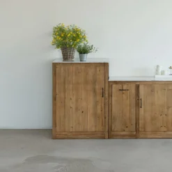 Made in Meubles Meuble bas de cuisine style buffet haut Epure