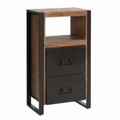 Made in Meubles Meuble de rangement en bois d'acacia Havana