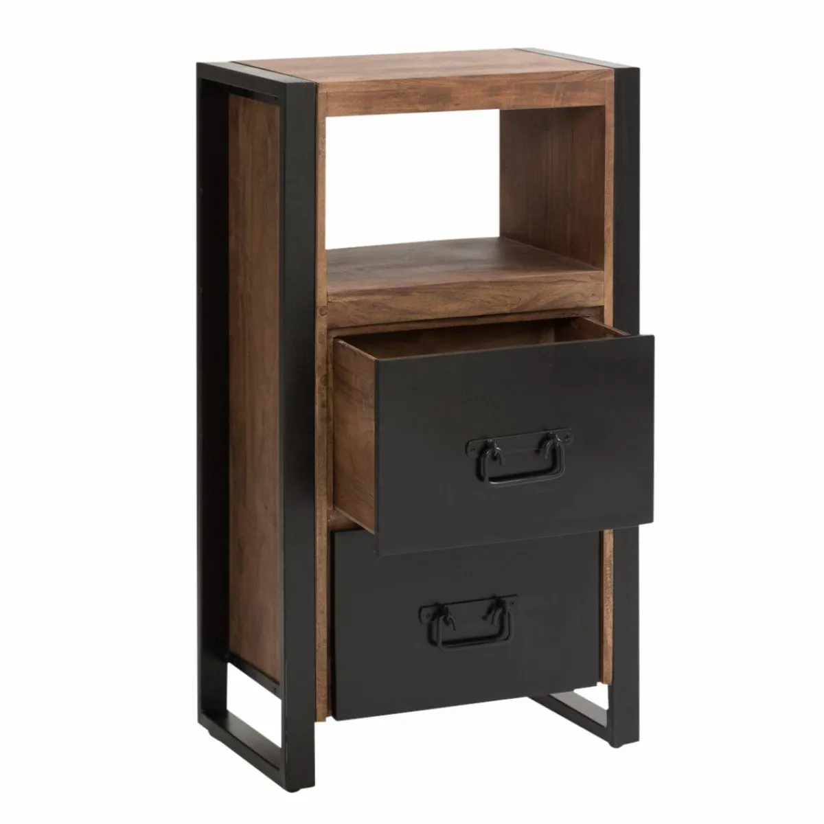 Made in Meubles Meuble de rangement en bois d'acacia Havana