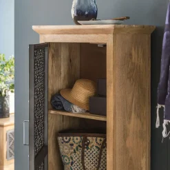 Made in Meubles Meuble de rangement en bois de manguier Sahara