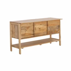 Made in Meubles Meuble sous vasque en bois de manguier 145 cm Nour