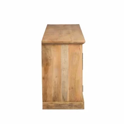 Made in Meubles Meuble sous vasque en bois de manguier Sahara
