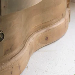 Made in Meubles Meuble sous vasque en bois recyclé Mia