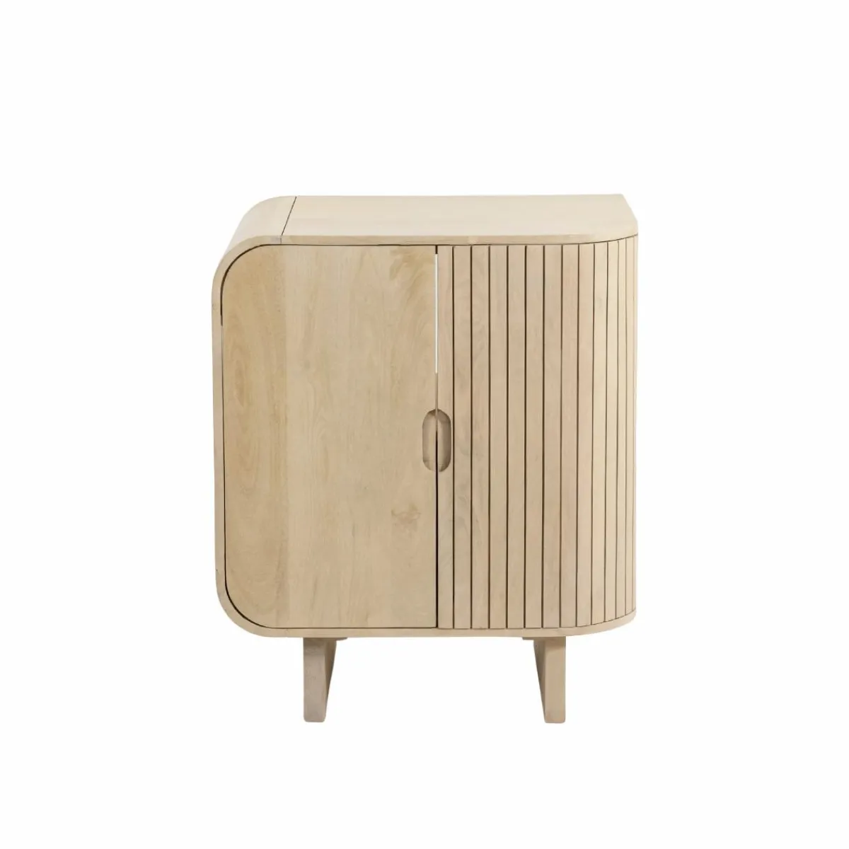 Made in Meubles Meuble sous vasque en bois de manguier Yoni