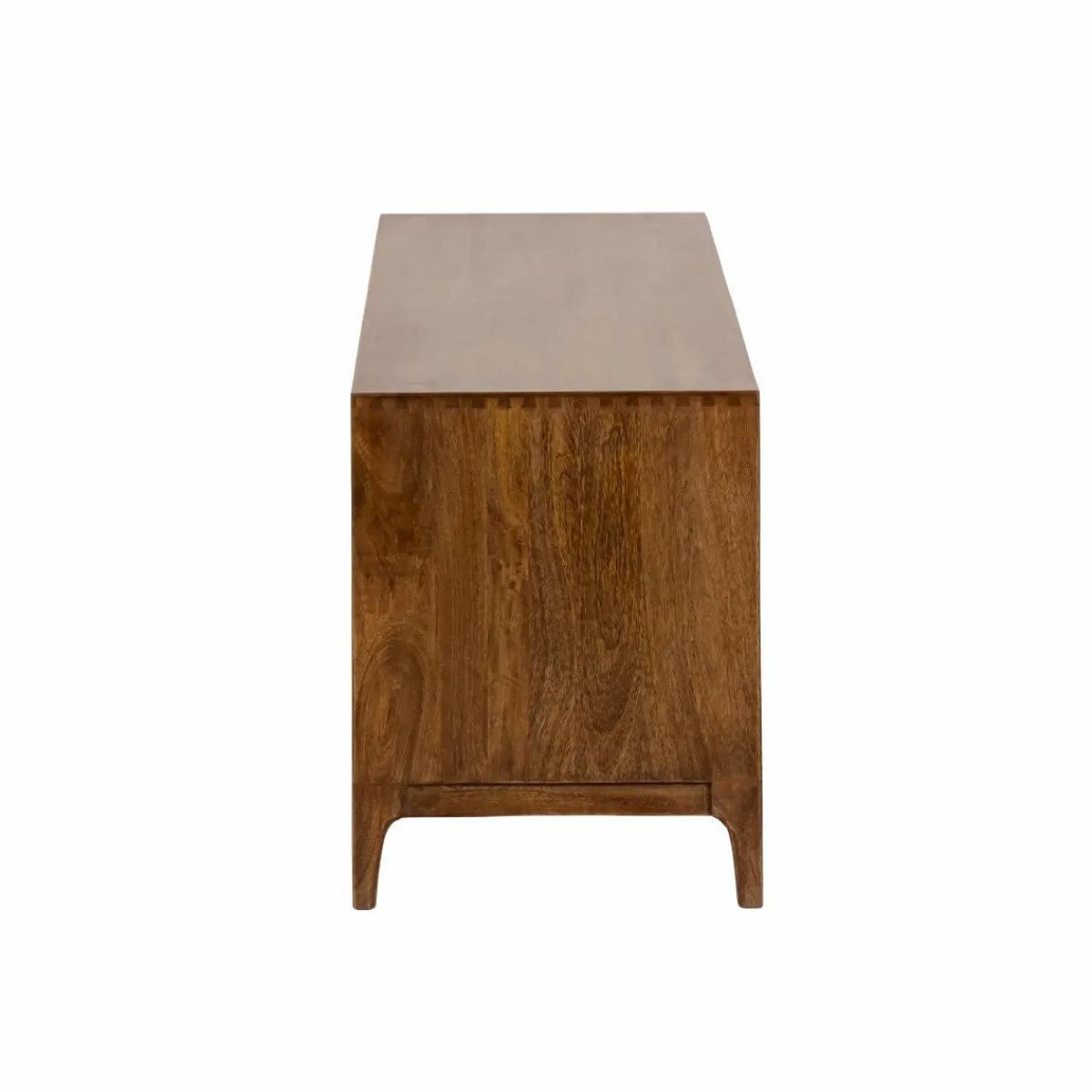 Made in Meubles Meuble TV 2 niches en bois de manguier Remick