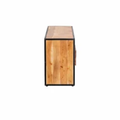 Made in Meubles Meuble TV en bois d'acacia Ernest
