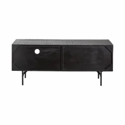Made in Meubles Meuble TV en bois d'acacia Lupin