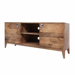 Made in Meubles Meuble tv en bois de manguier Eloi
