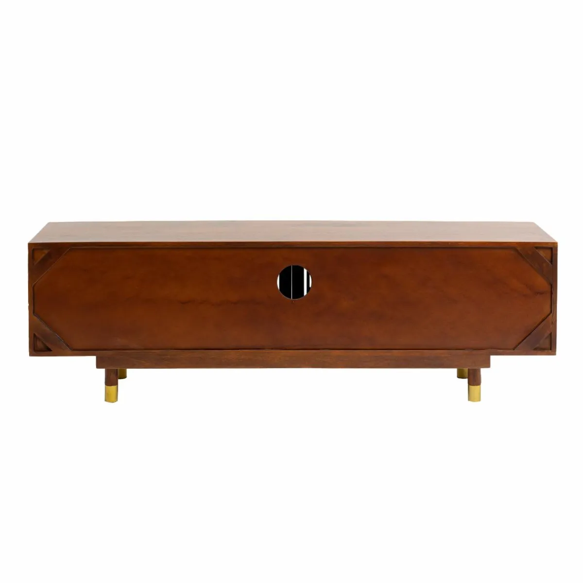 Made in Meubles Meuble TV en bois de manguier Xabi