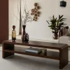 Made in Meubles Meuble TV en bois de manguier Lior
