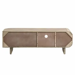 Made in Meubles Meuble TV en bois de manguier clair Yoni