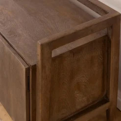 Made in Meubles Meuble TV en bois de manguier marron Emile