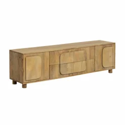 Made in Meubles Meuble TV en bois de manguier Eros