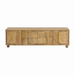 Made in Meubles Meuble TV en bois de manguier Eros
