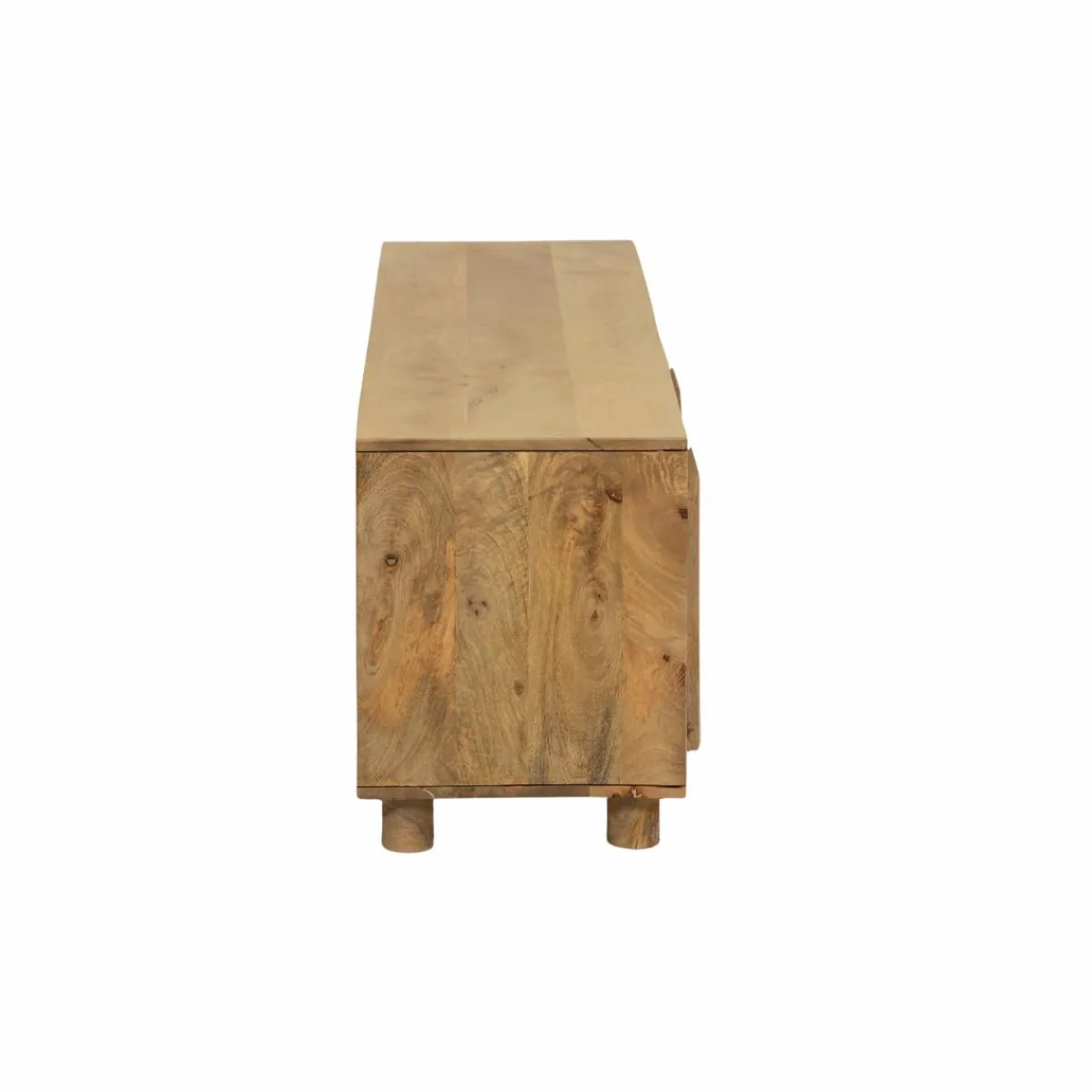 Made in Meubles Meuble TV en bois de manguier Eros
