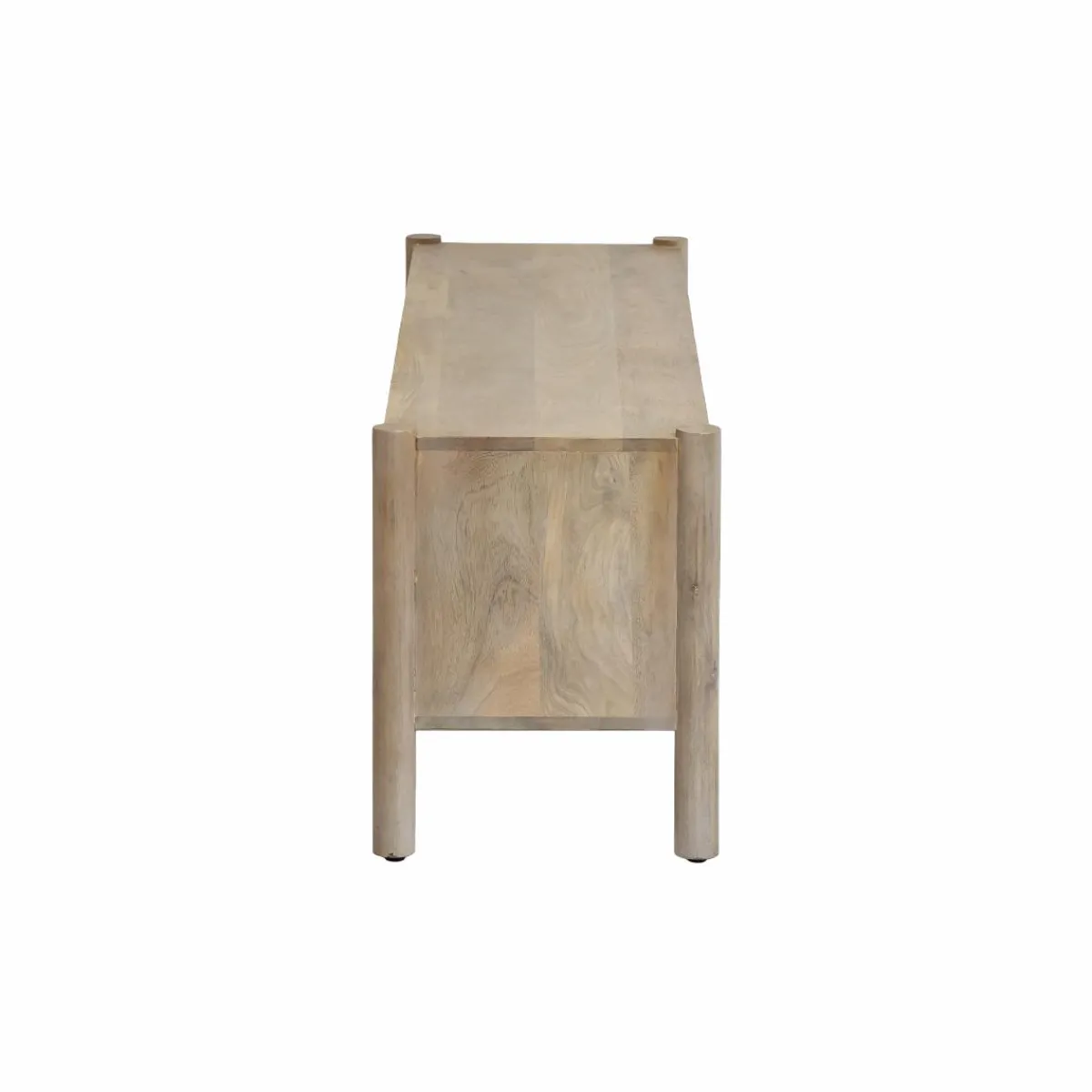 Made in Meubles Meuble TV en bois de manguier Tysia