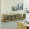 Made in Meubles Meuble TV en bois de manguier Alwen
