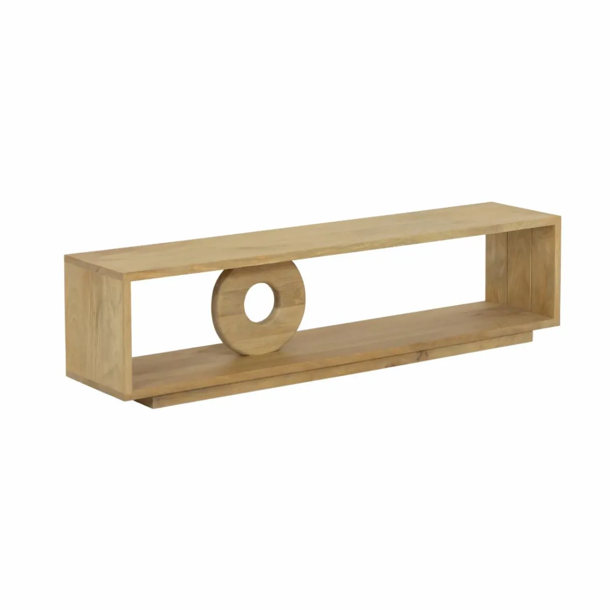 Made in Meubles Meuble TV en bois de manguier Alwen