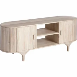 Made in Meubles Meuble tv en bois de manguier Macha