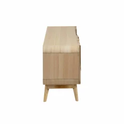 Made in Meubles Meuble TV en bois de paulownia Nilo