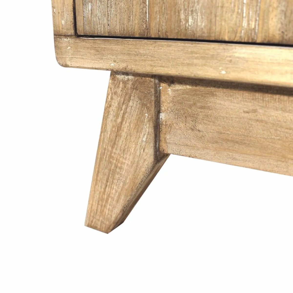 Made in Meubles Meuble TV en bois de sapin 112 cm Natural