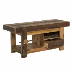 Made in Meubles Meuble TV en bois recyclé Hector