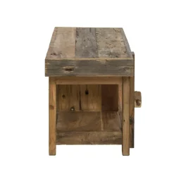 Made in Meubles Meuble TV en bois recyclé Hector