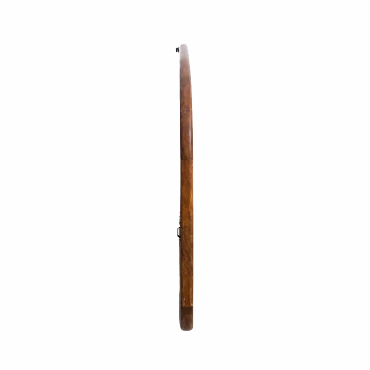 Made in Meubles Miroir abstrait en bois de manguier foncé Marley