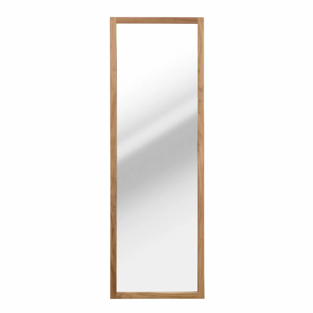 Made in Meubles Miroir avec rangements bois d'acacia Salta