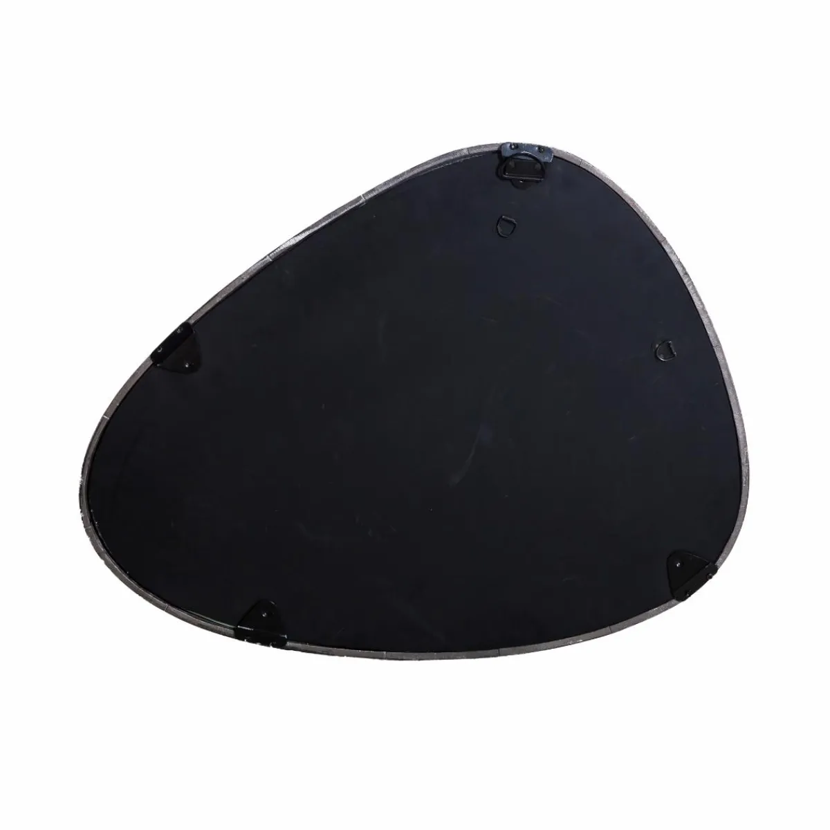 Made in Meubles Miroir en aluminium grand modèle Beryl